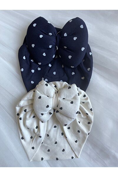 MASALBABY Kız Bebek Saç Bonesi Seti / Yeni Doğan Bebek Hediyelik