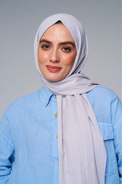 Modakaşmir Şal cu model încreţit