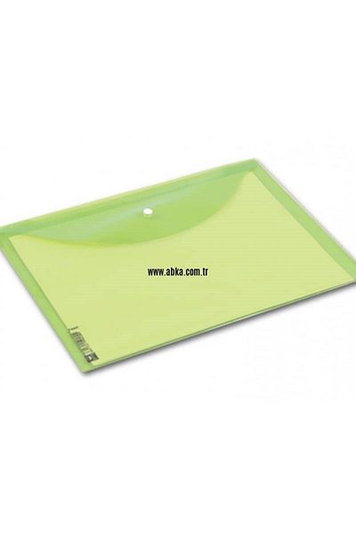 Abka Green A4 File - With Snaps, 1 Piece