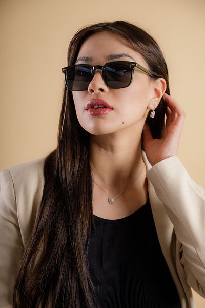 ONNObutik San Sebastian - Green - Unisex Model - 47 Ekartman - Compatible with All Face Types