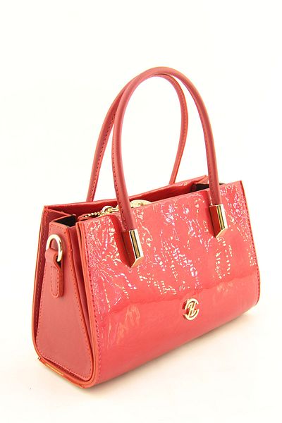HNB Red Patent Leather Women's Evening Dress Bag