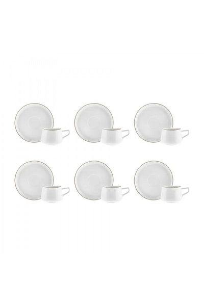 Karaca Streamline Hole Teetassen-Set für 6 Personen 200ml