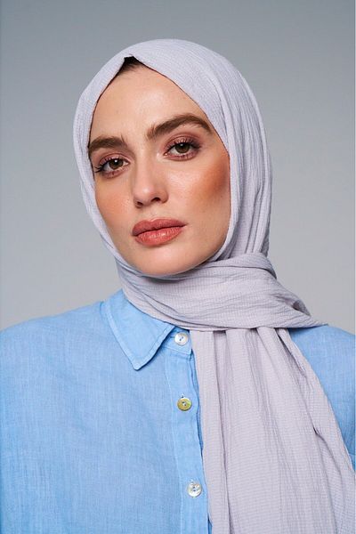 Modakaşmir Şal cu model încreţit