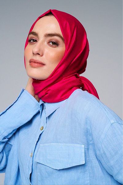Modakaşmir Diamond Organza Series Shawl - Elegant and Comfortable