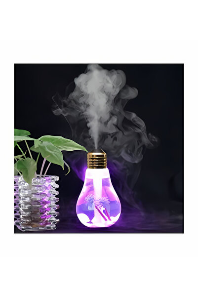 FORA KALİTELİ HAVA NEMLENDİRİCİ  gece lambalı  Bulb Humidifier Mini Ampul Nem...