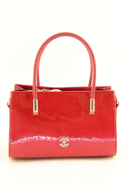 HNB Red Patent Leather Women's Evening Dress Bag