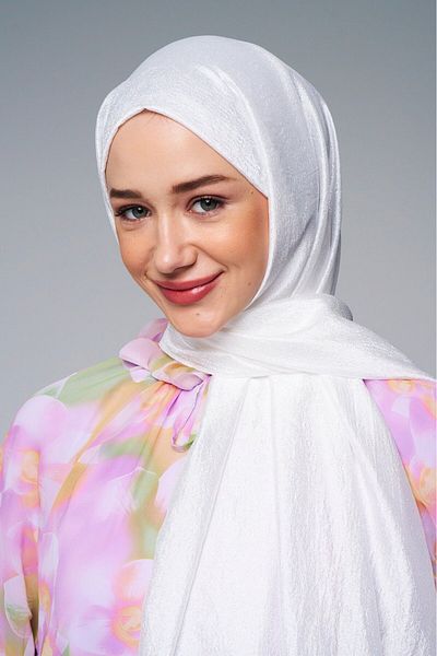 Modakaşmir شال من سلسلة الأورجانزا الماسية - أنيق ومريح
