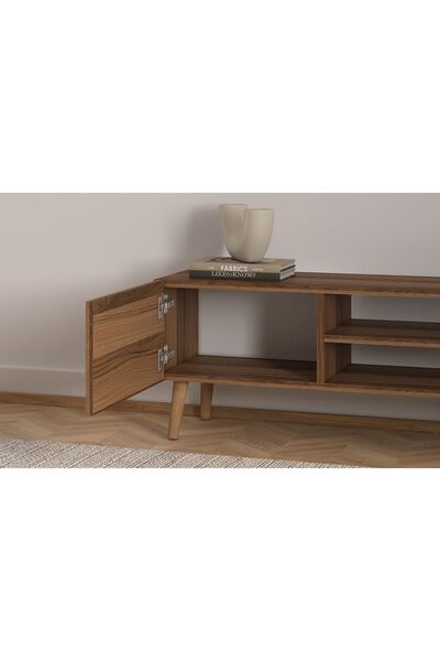Monte Sehpa Plane Tv Ünitesi 150cm - Ceviz