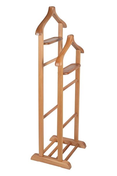 Refilya Masif Ahşap Elit Iki Tepeli Dilsiz Uşak Natürel Kayın Ağacı