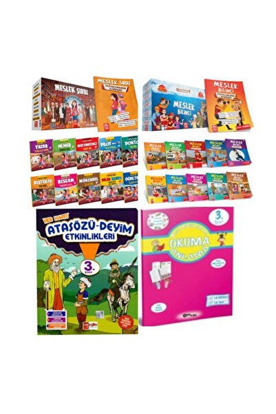 MODEL EĞİTİM YAYINCILIK 3 ve 4. Sınıflar İçin Meslek Sırrı+Meslek Bilinci Hik...