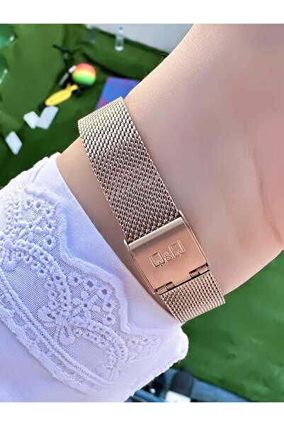 Q&Q Women's Straw Cord Wristwatch