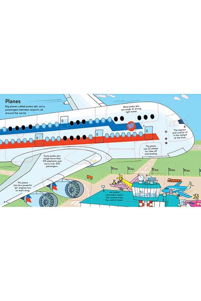 Usborne Usb - Look Inside Things That Go