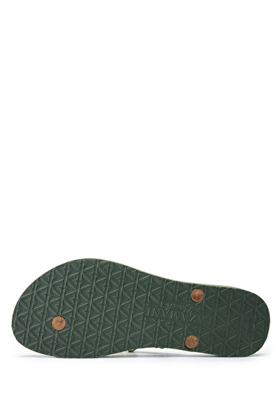 LAZAMANİ Lazamani Vegan Green Women's Slippers