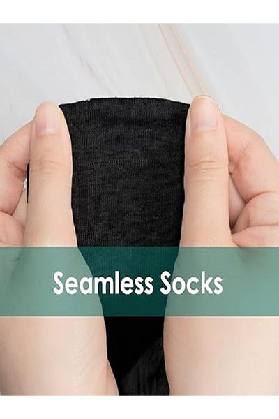 B Beşiroğlu Since 1980 Cozy Short Ankle Thin Booties Βαμβακερές κάλτσες για Άνδρα Γυναίκα - Ασπρόμαυρες 12 Ζεύγη