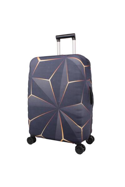 Bagacar Husă pentru valiză din 3 piese pentru Crystal Large Medium Cabin Size