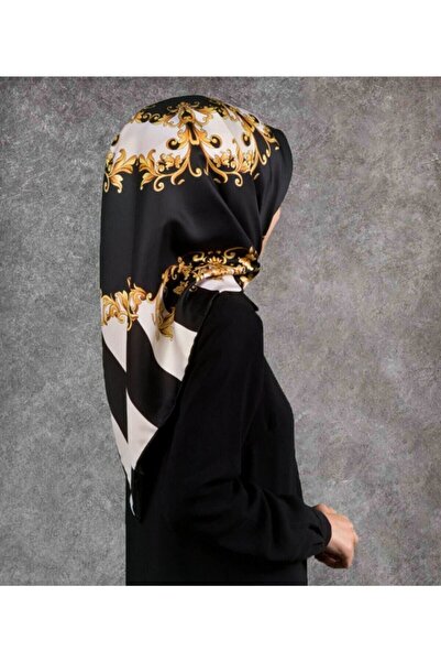 VİOLLA Eșarfă Twill neagră pentru femei