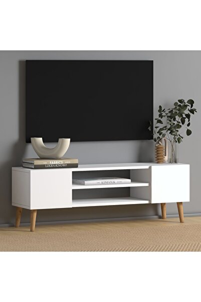 Monte Sehpa Etna Tv Sehpası Beyaz