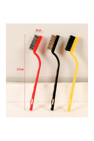 Fontenay 3 Piece Cleaning Set with Wire Brush Detail