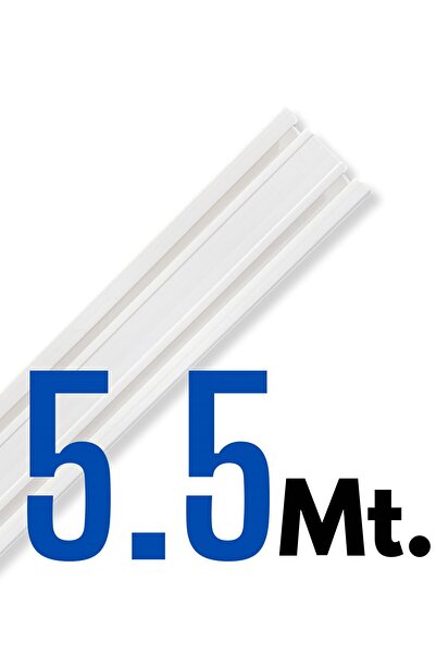 Bilarch 2 Raylı Korniş Perde Rayı Kaliteli Sağlam Ambalaj