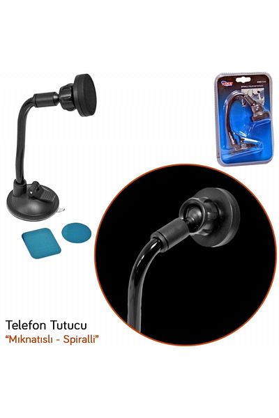Carub Phone Holder with Magnet Spiral Suction Cup BR5901005