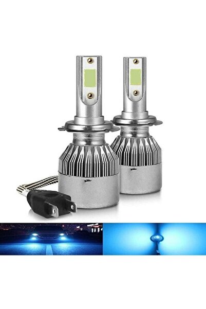NKT GROUP Opel Vectra B (1995 - 2002) Uzun Far Nkt Led Şimşek Etkili Buz Mavi H7