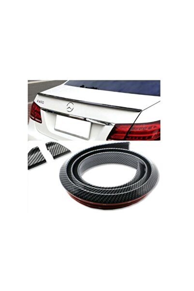 NKT GROUP Ford Focus Uyumlu Bagaj Üstü Carbon Karbon Spoiler - 3d Bagaj Çıtası