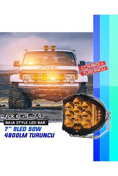 NKT GROUP 7" Baja Style Shooter Offroad Projektör Led Lamba