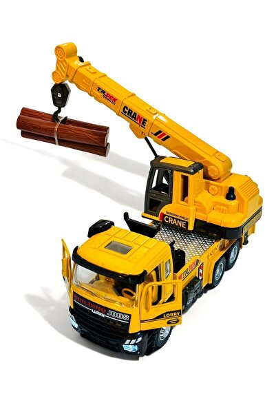 Apexma Oyuncak Sesli ve Işıklı Metal Çek Bırak İş Araçları -