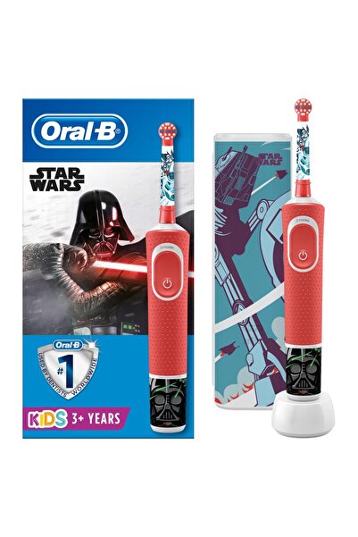 Oral-B Çocuklar Için Şarj Edilebilir Diş Fırçası D100 Vitality Star Wars Özel...