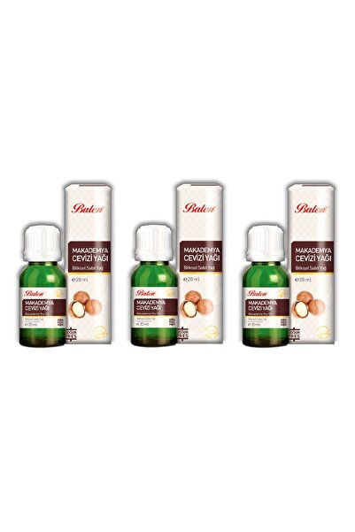 Balen Macadamia Nut Oil - 20mlx3 Cold Press