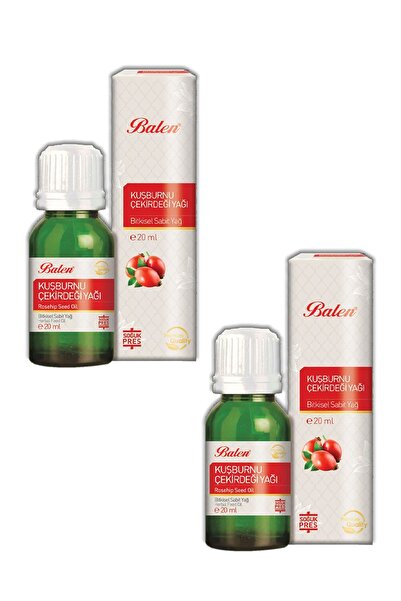 Balen 20 مل × 2 زيت بذور ثمر الورد - عصرة باردة