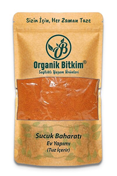 OB Organik Bitkim Sucuk Baharatı - Ev Yapımı (TUZLU) 1 Kg