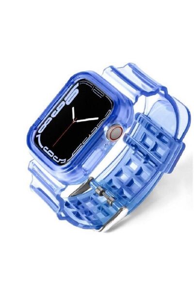 Nezih Case حزام/حزام وصندوق حماية لساعة Apple Watch Series 2/3/4/5/6/7/8/9/se 40 مم 41 مم (ليست ساعة)