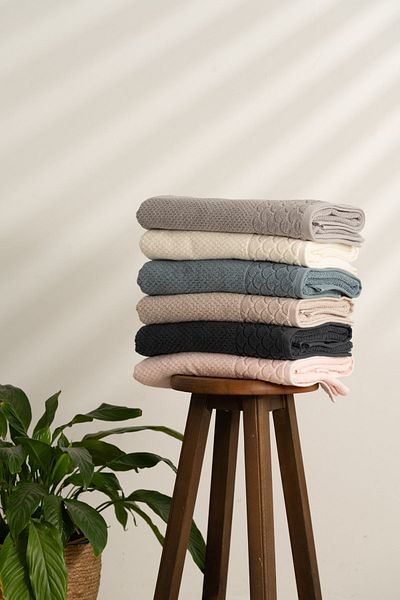 Soley Πετσέτα σώματος Alana Extra Soft Cotton Rice