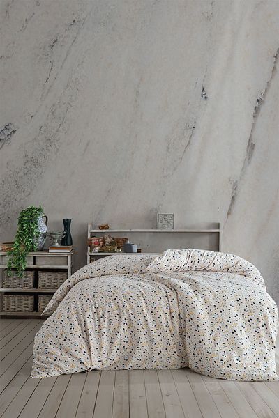 Soley Mix & Match Mozaic - 100% bumbac dublă, 200x220 husă de pilotă simplă