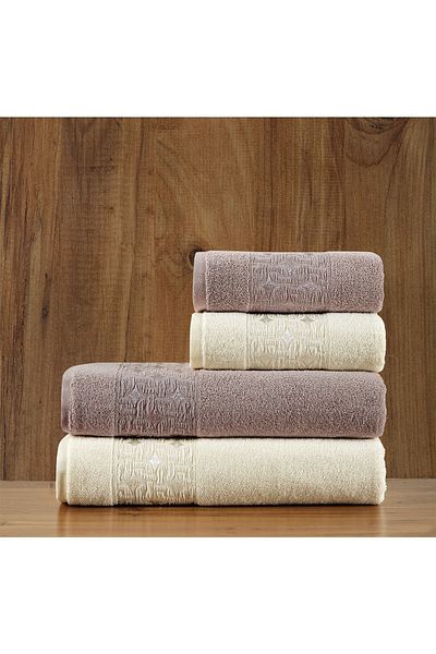 Soley Oppolo Extra Soft Cotton Eponge - Σετ πετσετών 4 τεμαχίων