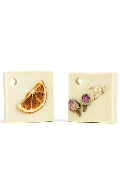 Soley | Care| Rose Orange 2-Piece Wardrobe Soap