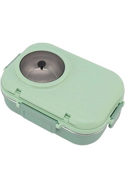 Vagonlife VGN- BL70100 Cutie de prânz din oțel (Recipient pentru alimente / Turcoaz)