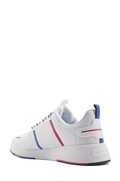 lumberjack Ανδρικά αθλητικά παπούτσια για τρέξιμο Murda Anatomical - Ανοιχτή σόλα και κορδόνια Λευκό Μπλε