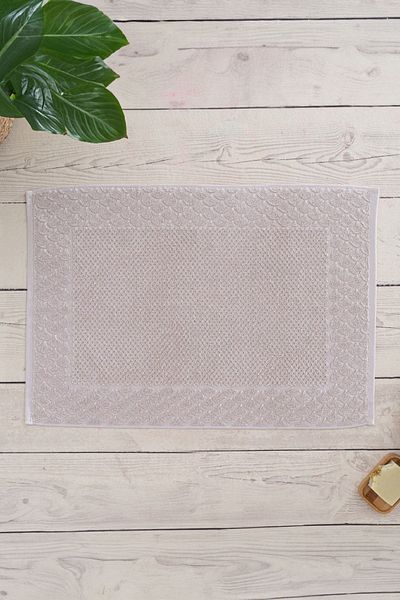 Soley Πλεκτή πετσέτα ποδιών Alana Extra Soft Cotton Rice