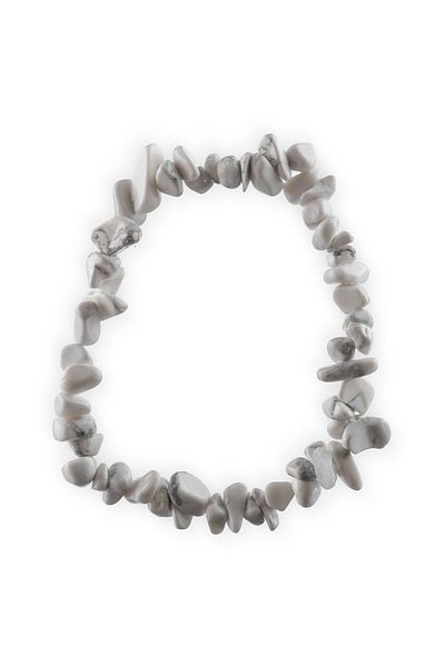 Zeynep Büyükbay Natural Stone Broken Howlite Bracelet