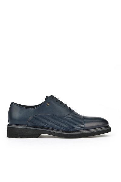 Ziya Ανδρικά παπούτσια από γνήσιο δέρμα - 141299z3446 Navy Blue