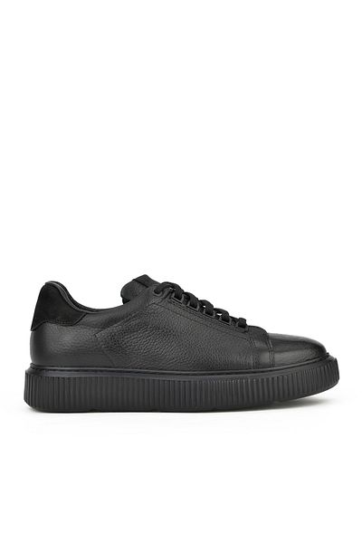 Ziya , Ανδρικό Sneaker από γνήσιο δέρμα 1331026z2049 Μαύρο