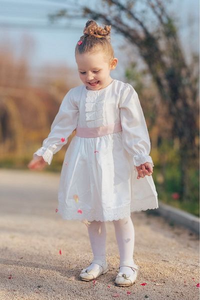 Baby Animals Βρεφικό πάρτι γενεθλίων Νυφικό με σατέν επένδυση Παιδικά ρούχα Βρεφικά ρούχα