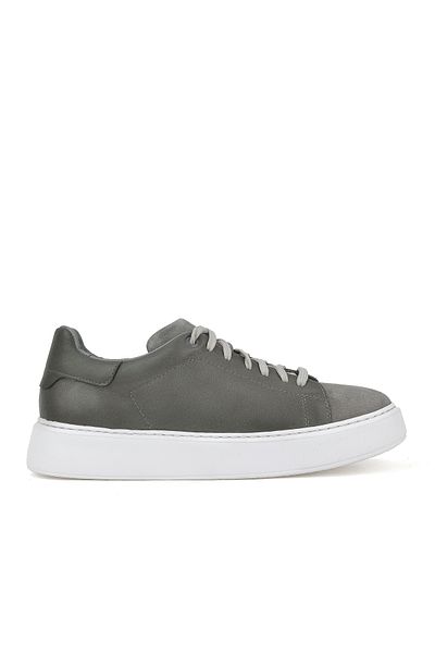 Ziya , Ανδρικό Sneaker από γνήσιο δέρμα 1331026zf7e Γκρι