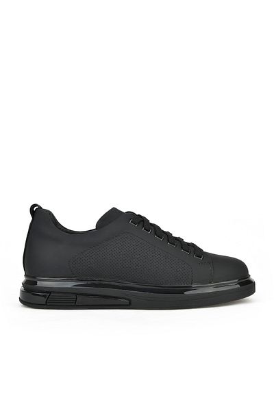 Ziya , Ανδρικό Sneaker από γνήσιο δέρμα 1411026z865 Μαύρο