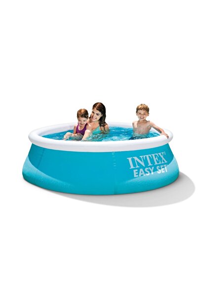 Intex Easy Kolay Kurulum Mavi Renkli Şişme Havuz 183x51 Cm