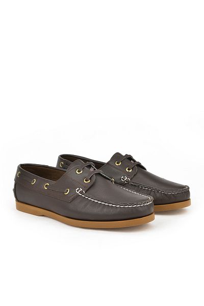 Ziya Men's Genuine Leather Casual Shoes -141423Z33 Coffee