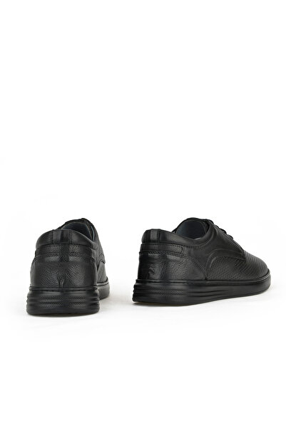 Ziya Pantofi pentru bărbați din piele naturală neagră - 1411025 z946