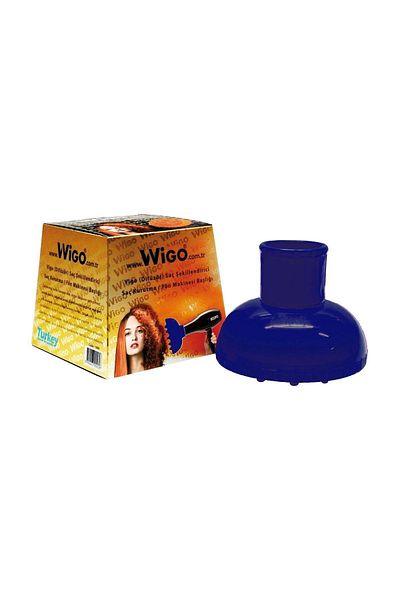 Johnson Navy Blue Wigo Hair Dryer Blow Dryer Head - Diffuser / Vig